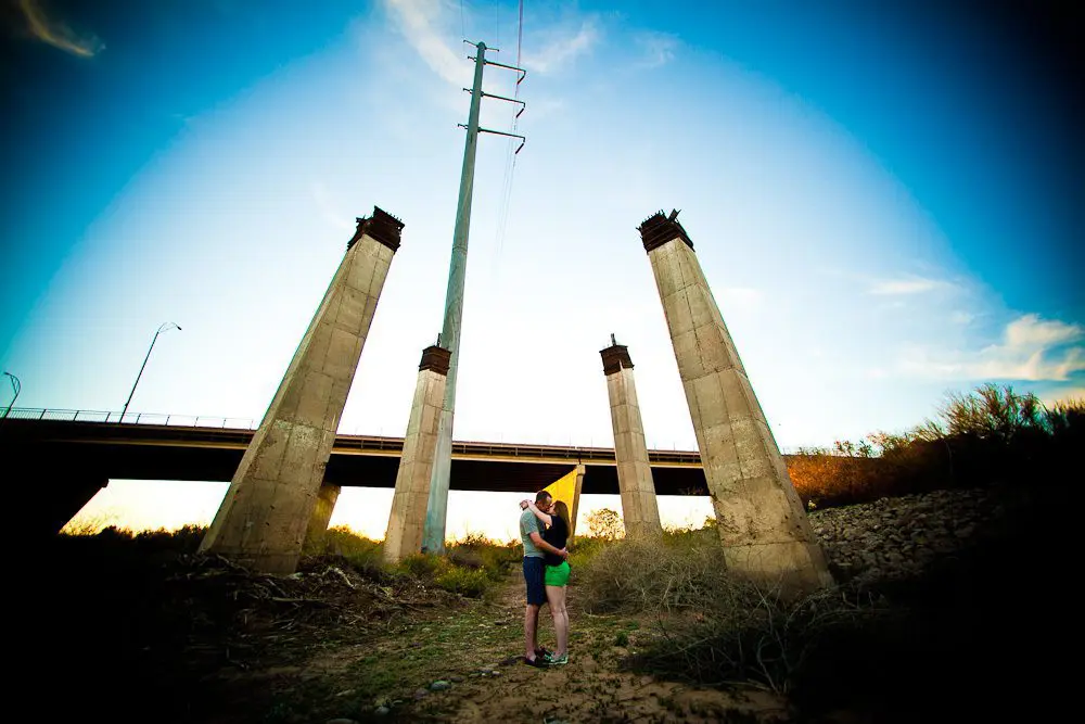 cool pillars shot