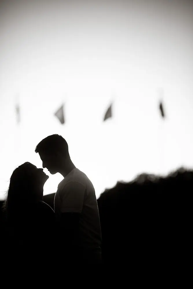 a final black and white photo
