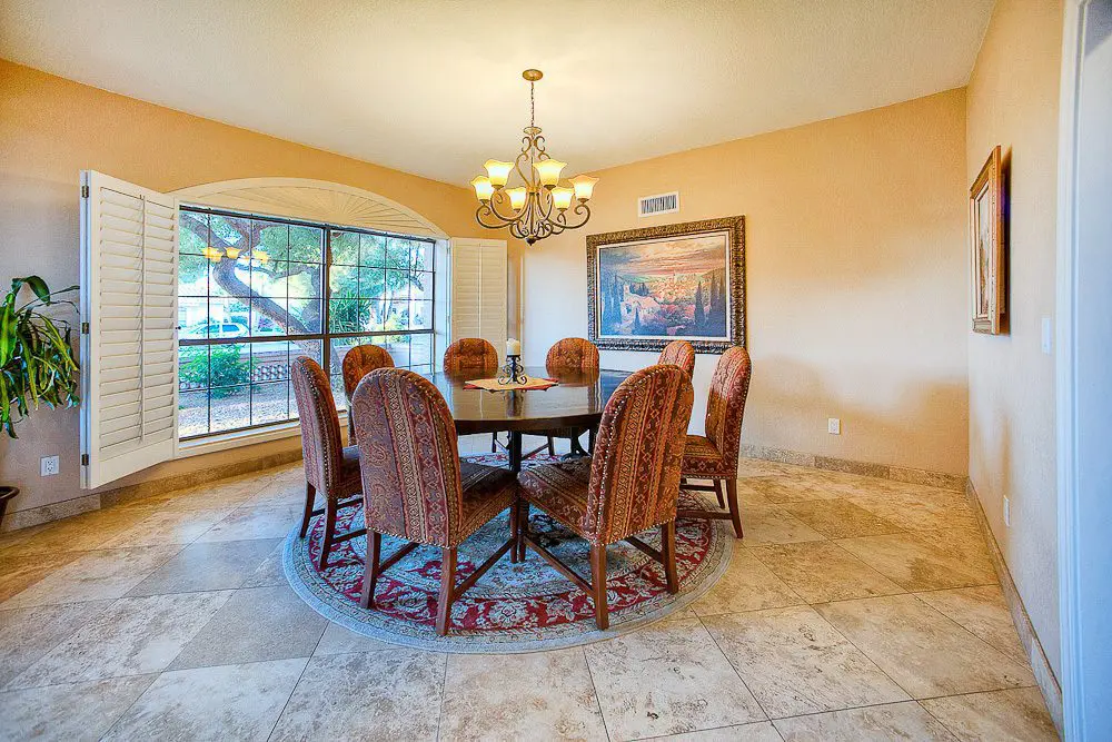 Phoenix Real Estate Photography the formal dining room