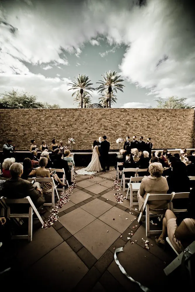 the wedding ceremony