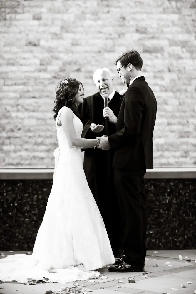 exchanging vows