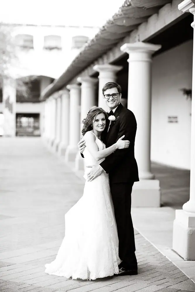 bride and groom portraits