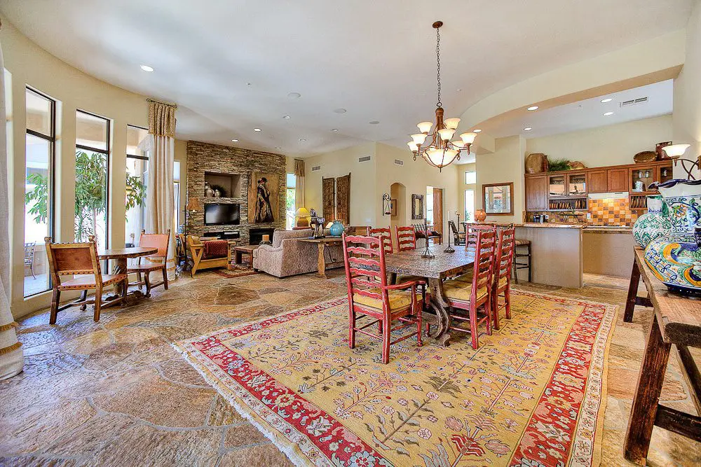 phoenix real estate photography formal dining room