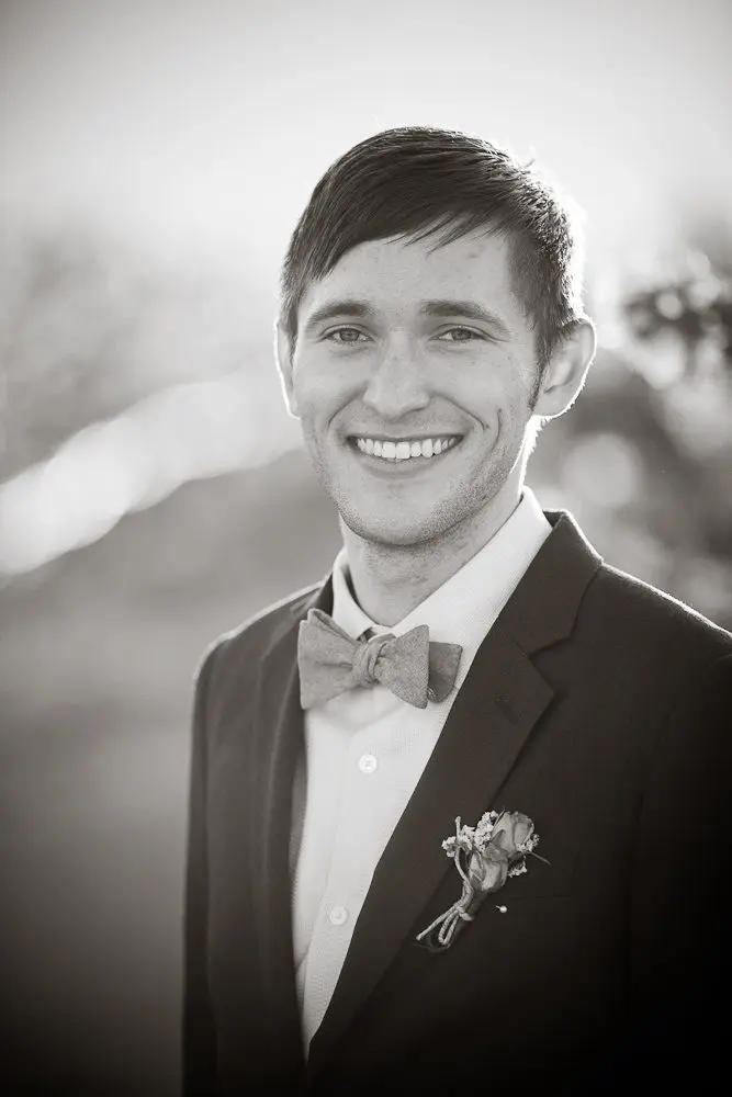 groom portrait