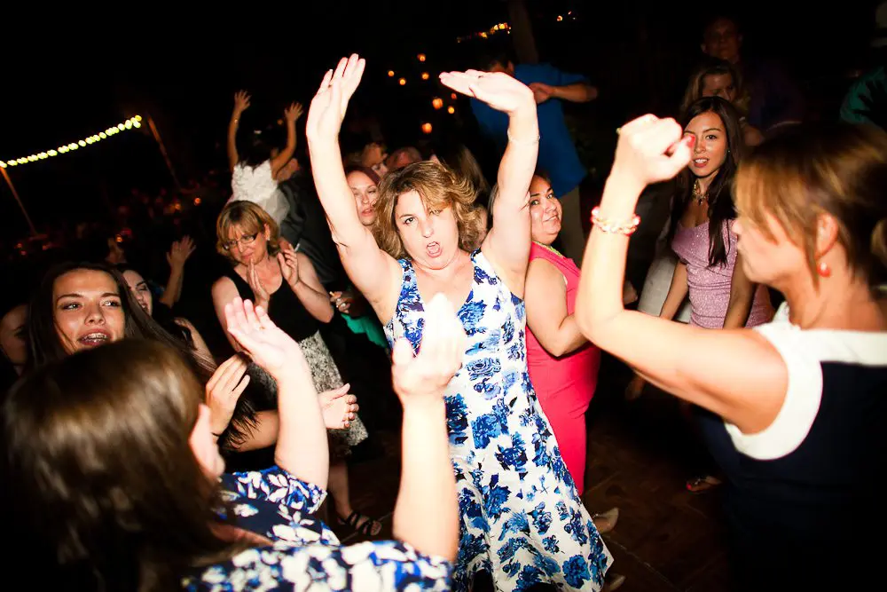 wild wedding guests