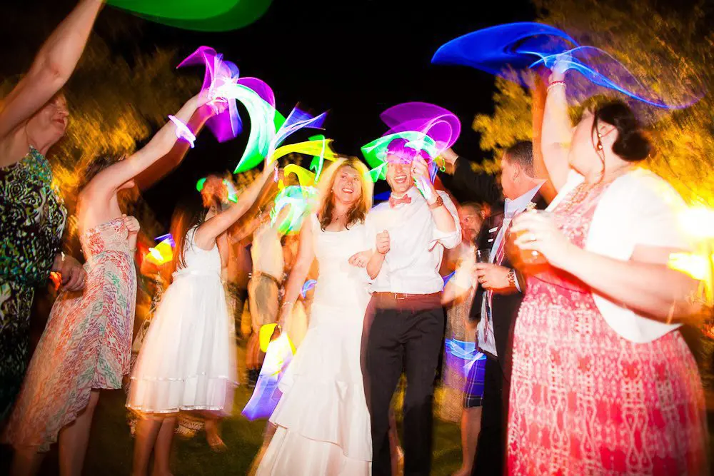 the sendoff from the wedding
