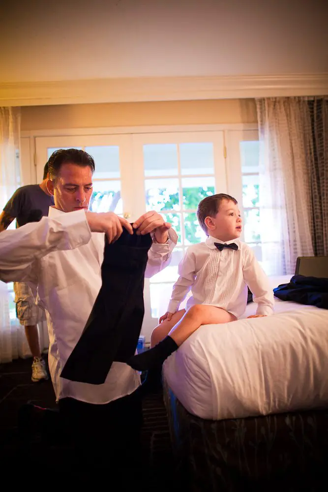 cute little ring bearer