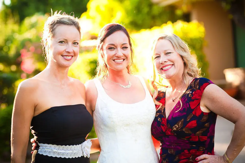 bride and some friends