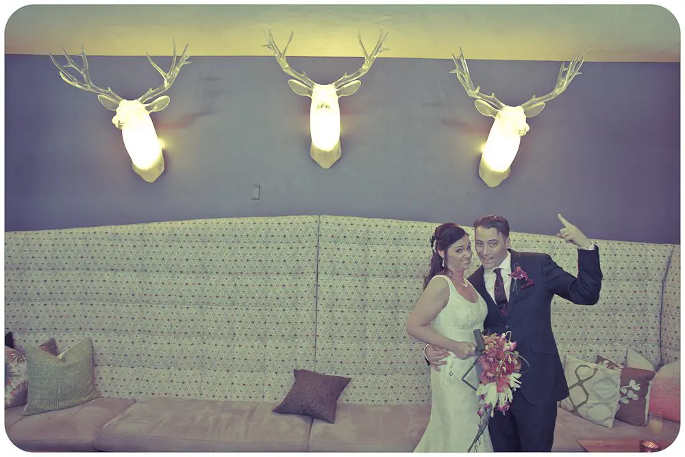 glowing deerheads