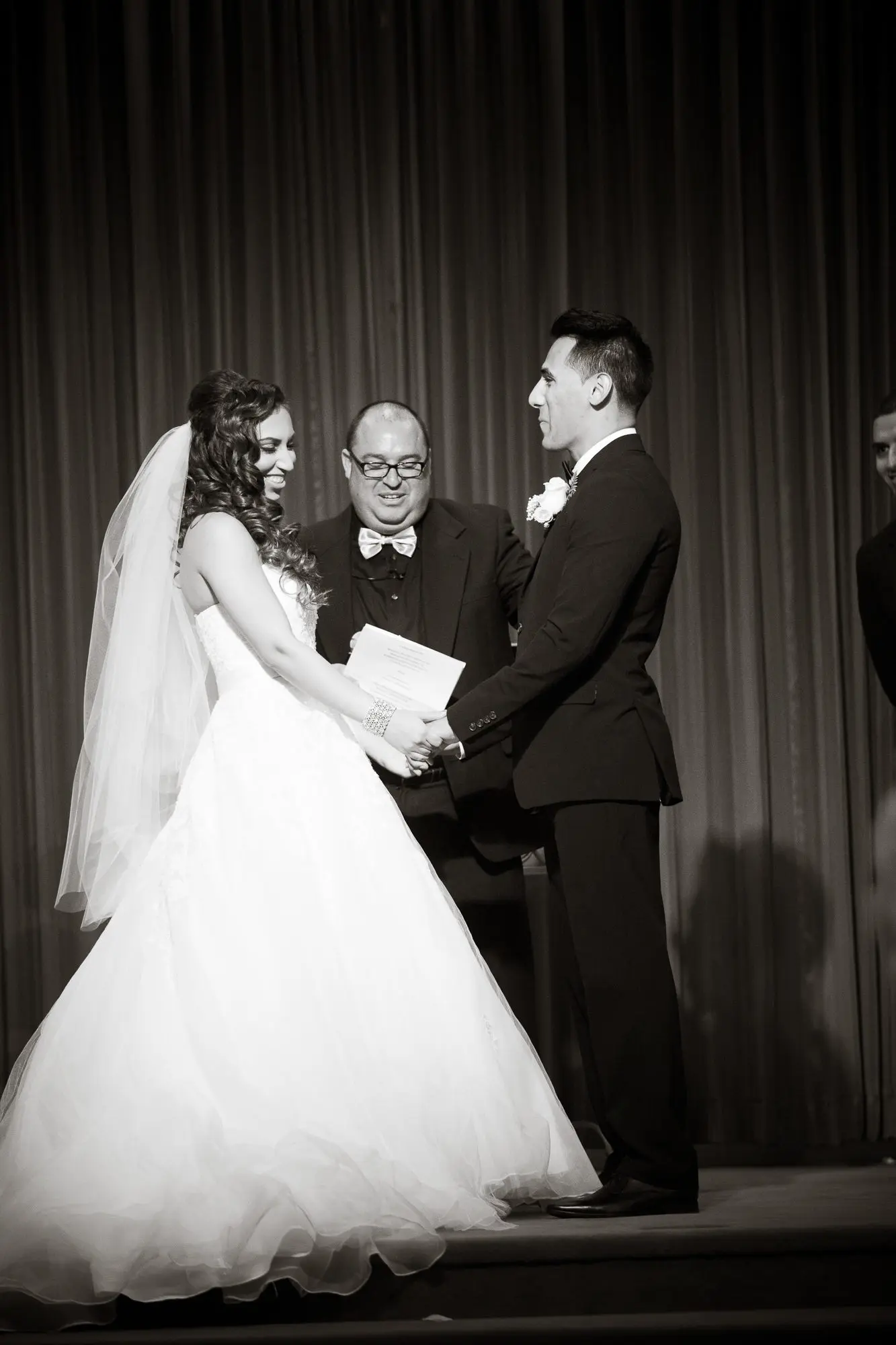 the ceremony