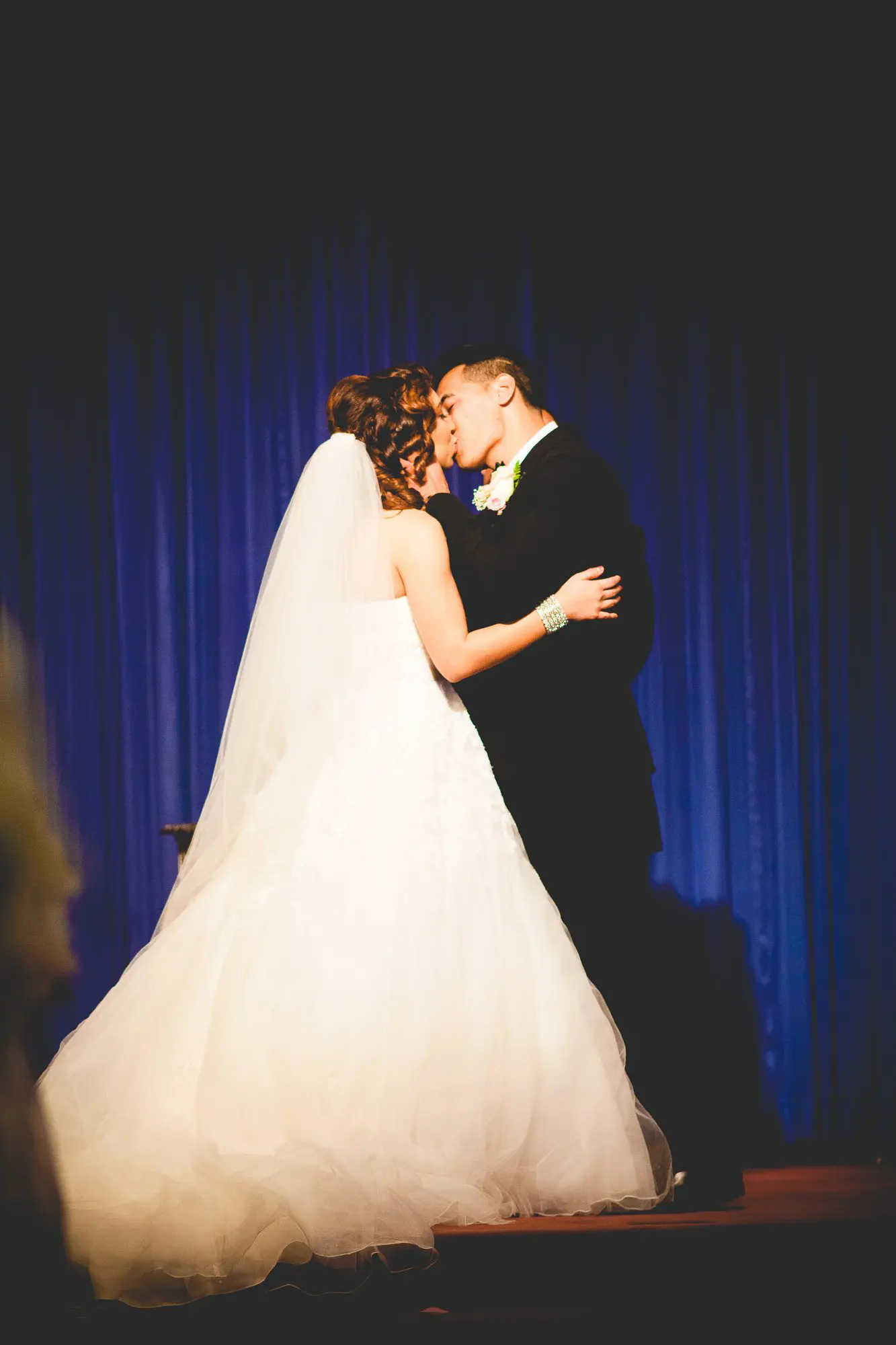 the first kiss