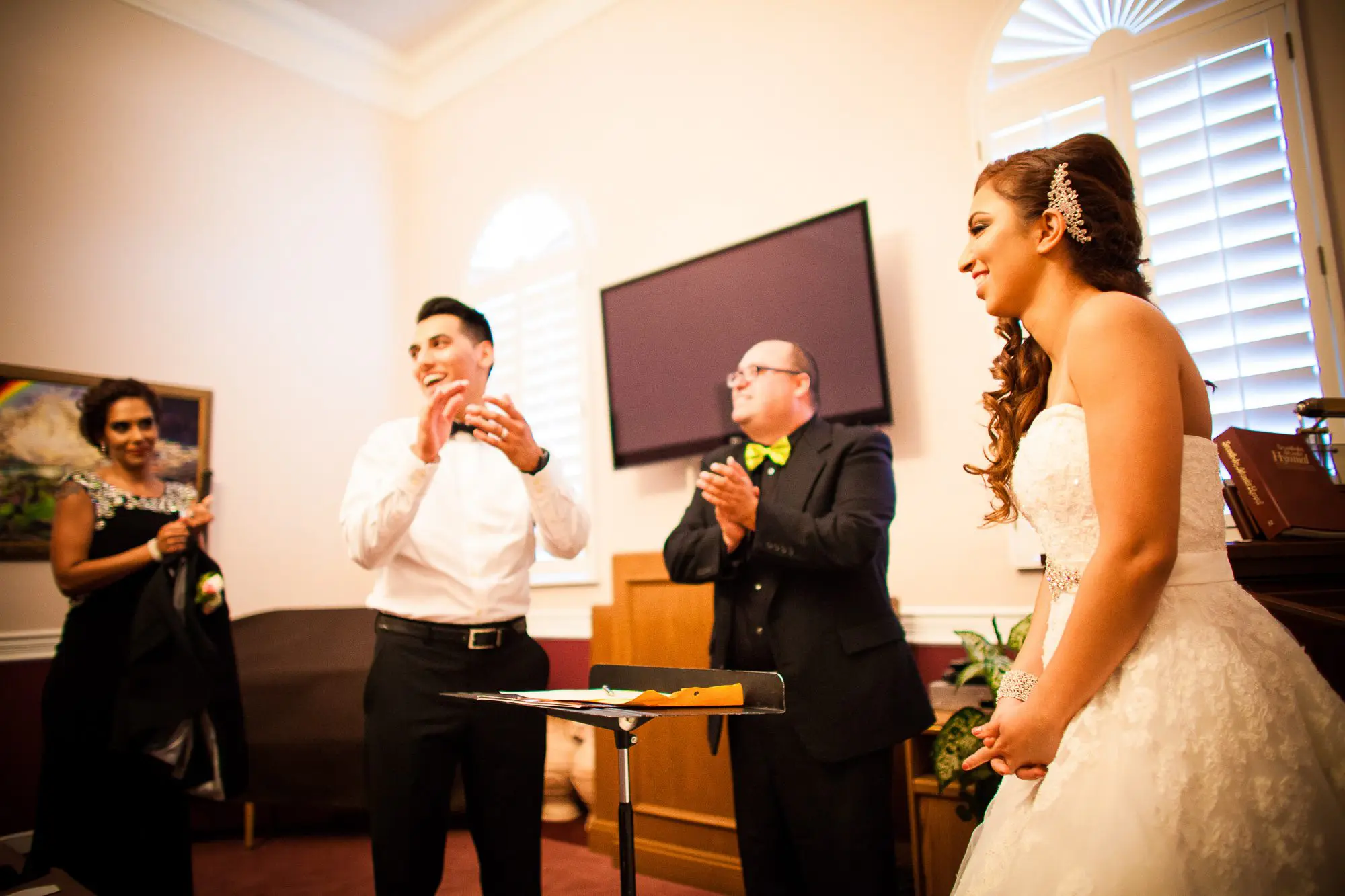 signing marriage license