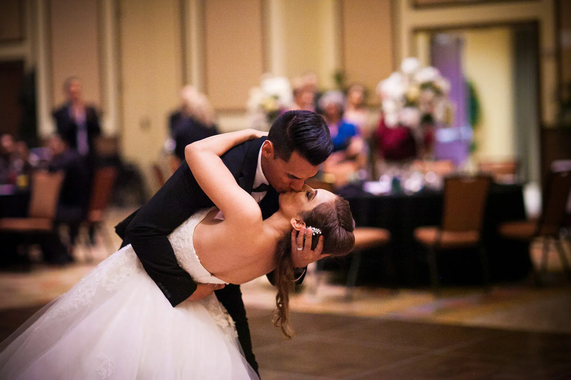 kiss after the first dance