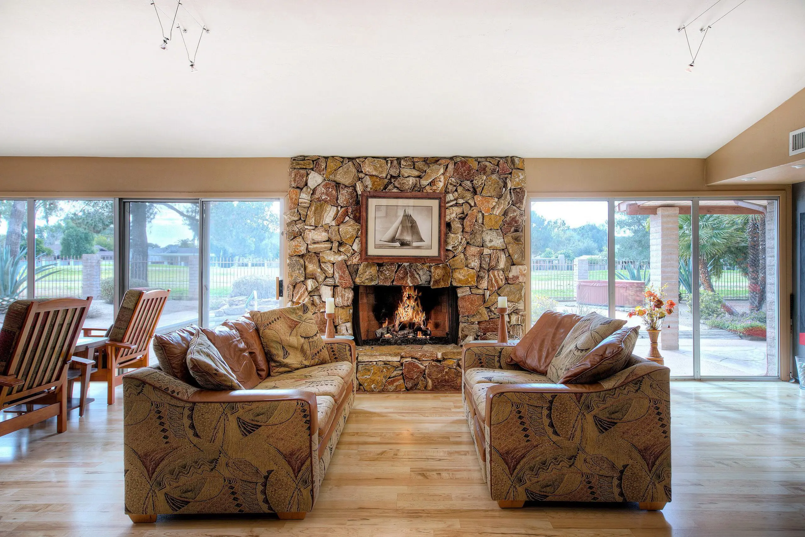 sitting area