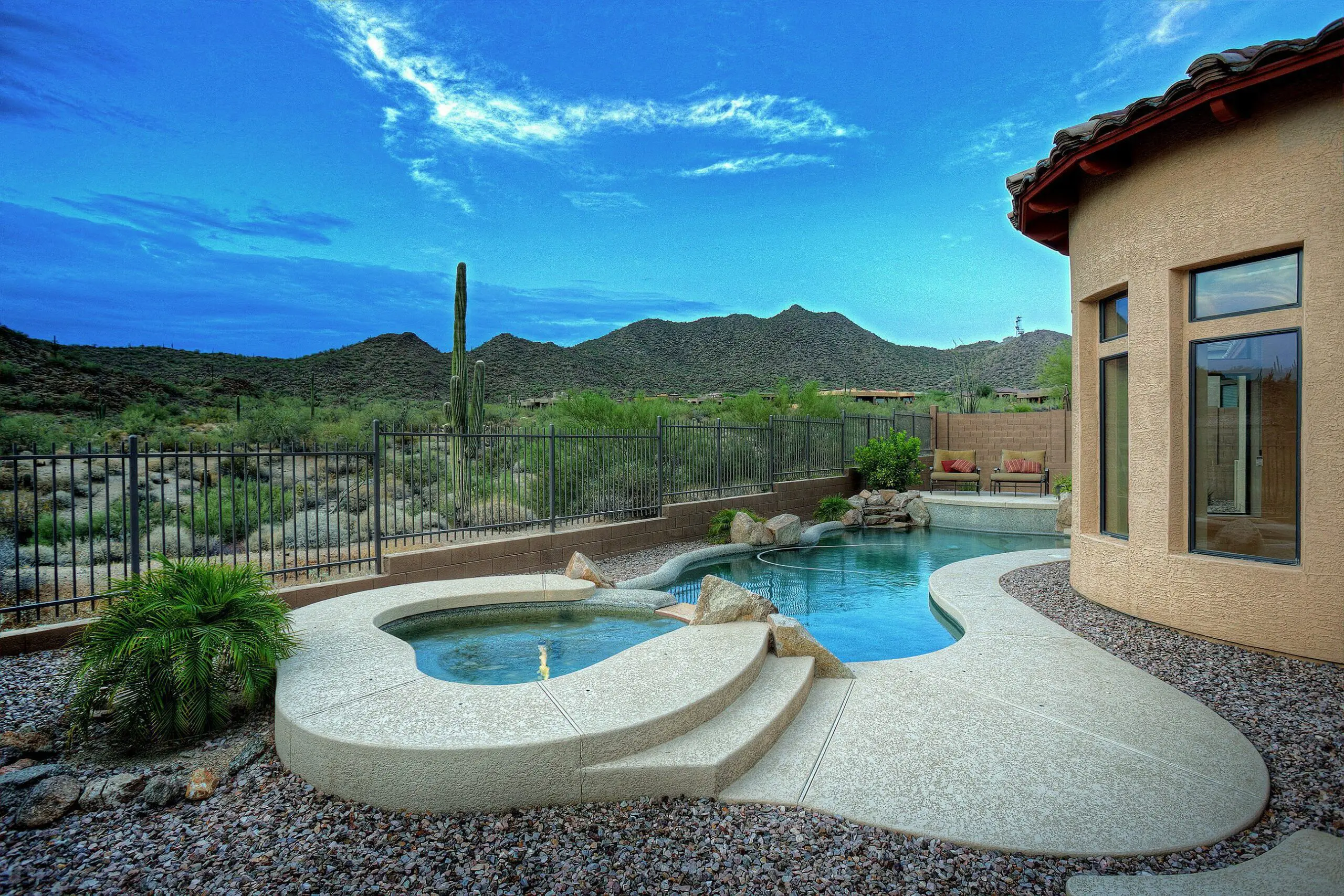 mountain views