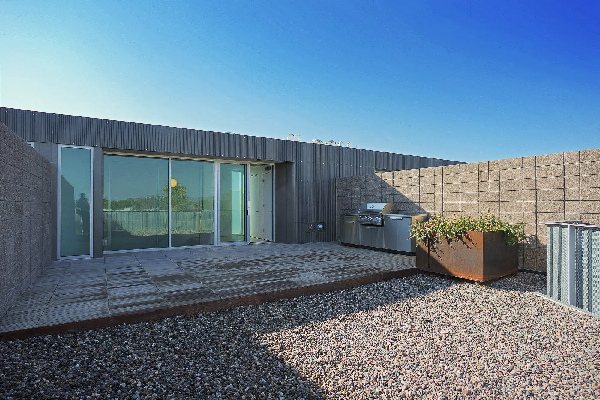 rooftop patio