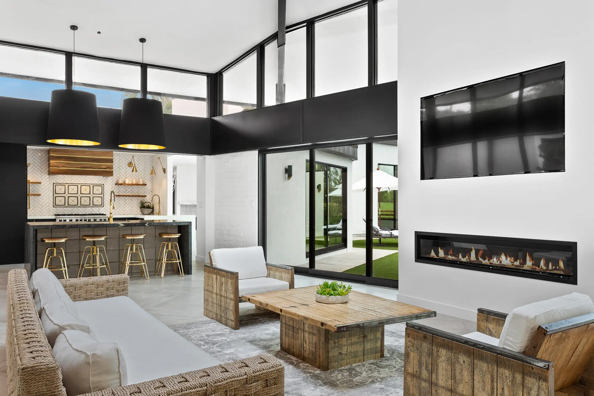 fireplace
