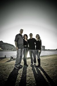 Family Portrait with the Tempe Center for the Arts in the Background