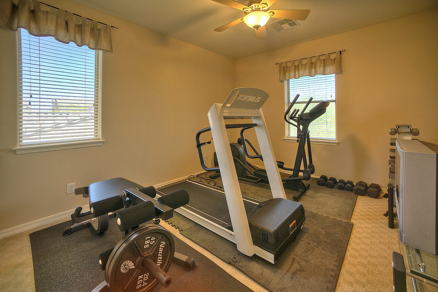 workout room or office