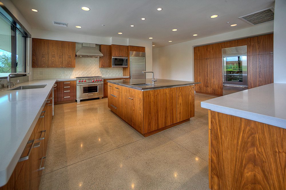 kitchen with beautiful wood