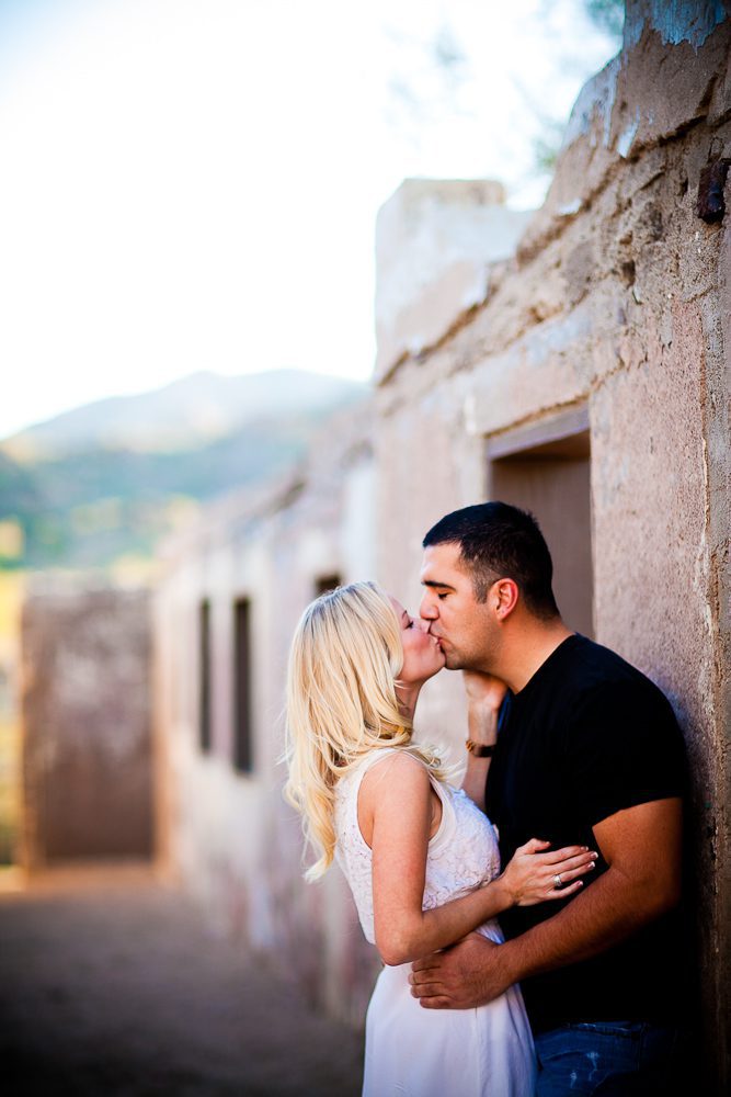 Engagement session at South Mountain Park