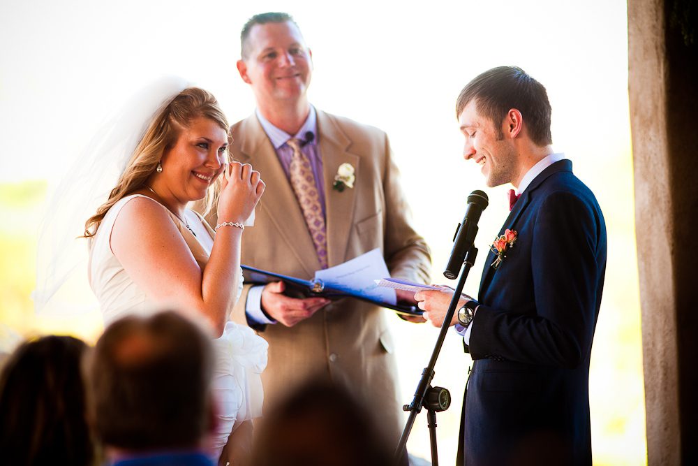 vows written by the couple