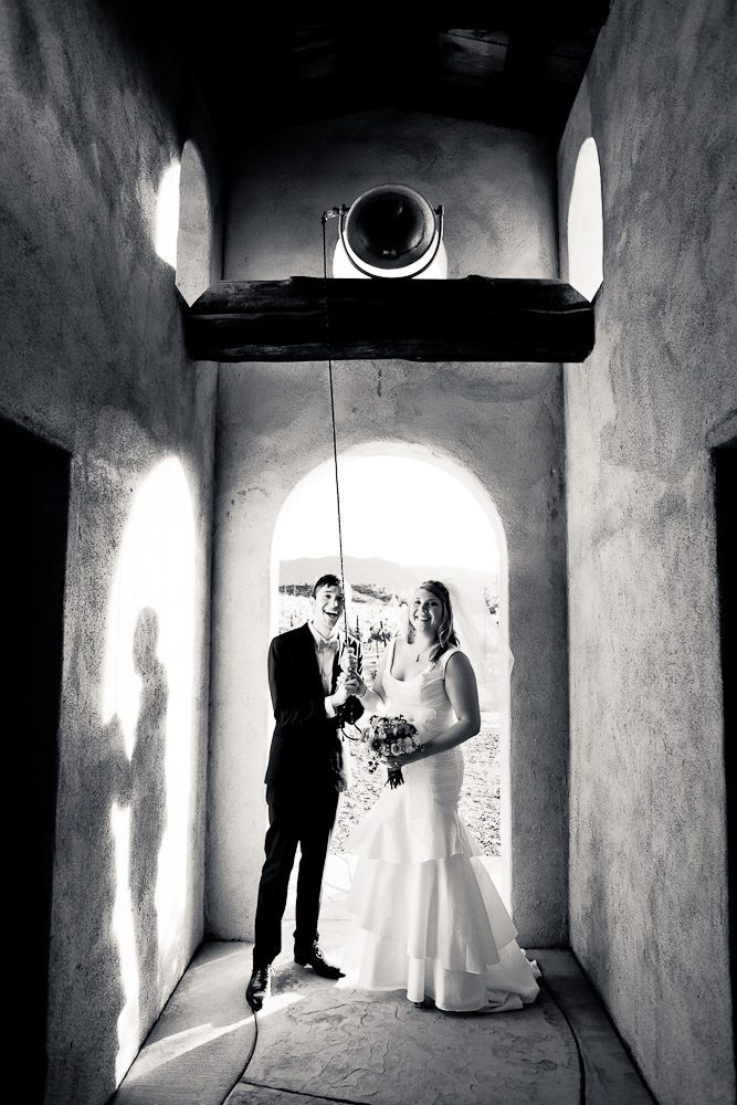 ringing the wedding bell