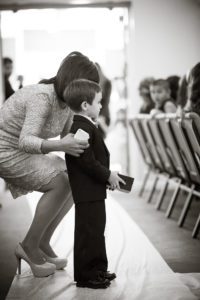 ring bearer getting instructions